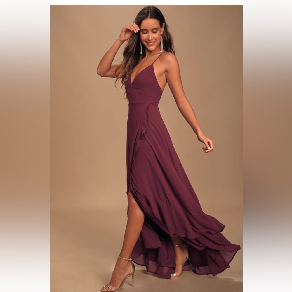 Lulu’s Plum Dress